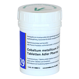 Schüßler Salze Nr. 29 Cobaltum metallicum D12 100g