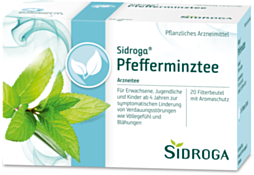 Sidroga EINZELSORTE Pfefferminztee 20 Filterbeutel