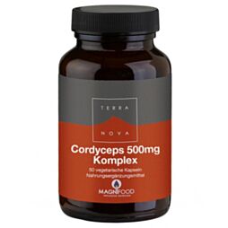 Terra Nova Cordyceps 500mg Kapseln 50 Stück