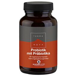 Terra Nova Probiotik Komplex mit Präbiotika Kapseln 50 Stück