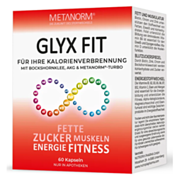 GLYX FIT Kapseln Metanorm 60 Stück