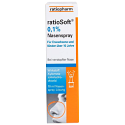 Ratiosoft Nasenspray 0,1% 10ml
