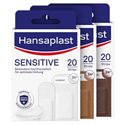 Hansaplast Sensitive Strips 2 Größen 20 Pflaster