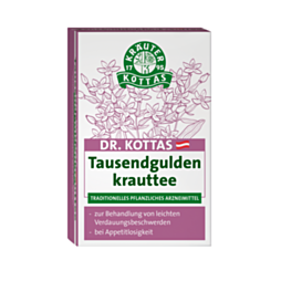 Dr. Kottas EINZELSORTE Tausendguldenkrauttee 20 Filterbeutel