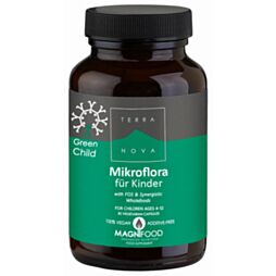 Terra Nova Green Child Mikroflora Kapseln für Kinder 50 Stück