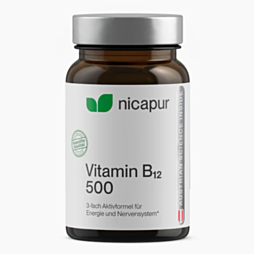 NICApur Vitamin B12 500µg Kapseln 60 Stück