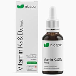 NICApur Vitamin K2 & D3 Tropfen 22,5ml