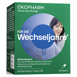 Ökopharm WECHSELJAHRE Wirkkombination Kapseln 120 Stück
