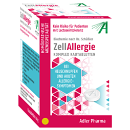 Schüßler Salze Zell Allergie Komplexmittel Kautabletten 100g