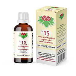 Magister Doskar Tropfen Nr. 15 Herz- & Kreislauftropfen mild 50ml