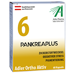 Adler Ortho Aktiv Nr. 6 - Pankreaplus Kapseln 60 Stück
