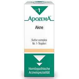 Apozema Tropfen Nr. 1 Akne - Sulfur complex 50ml