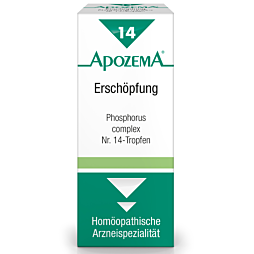 Apozema Tropfen Nr. 14 Erschöpfung - Phosphorus complex 50ml
