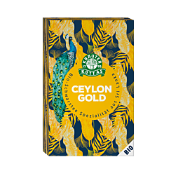 Dr. Kottas WORLDWIDE Ceylon Gold Schwarztee BIO 20 Filterbeutel