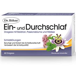 Dr. Böhm Ein- u. Durchschlaf Dragees 60 Stück