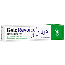 GeloRevoice Halstabletten Cassis-Menthol 20 Stück
