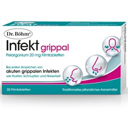 Dr. Böhm Infekt Grippal 20mg Tabletten 30 Stück