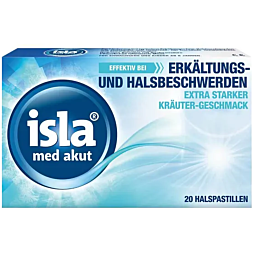 Isla Med Akut Kräuter Pastillen 20 Stück