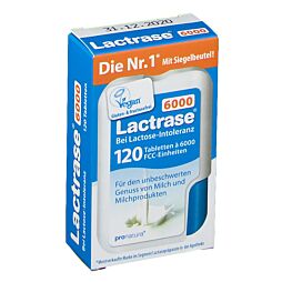 Lactrase 6.000 FCC Tabletten im Klickspender 120 Stück