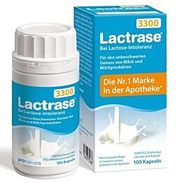 Lactrase Kapseln 3.300 FCC 100 Stück 