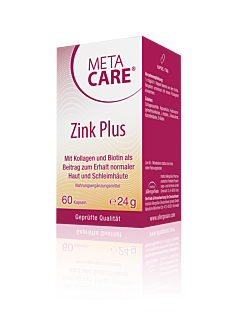 META-CARE Zink+ Kapseln 60 Stück