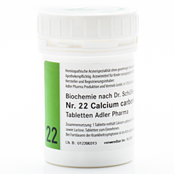 Schüßler Salze Nr. 22 Calcium carbonicum D12