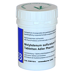 Schüßler Salze Nr. 33 Molybdenum sulfuratum D12