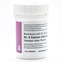 Schüßler Salze Nr. 4 Kalium chloratum D6