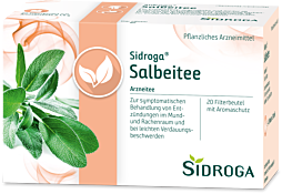 Sidroga EINZELSORTE Salbeitee 20 Filterbeutel