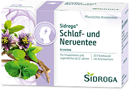 Sidroga ARZNEI Schlaf- und Nerventee 20 Filterbeutel
