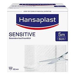 Hansaplast Sensitive 5m x 8cm Pflaster