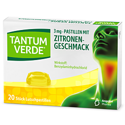Tantum Verde Lutschpastillen Zitrone Neu 20 Stück