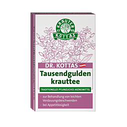 Dr. Kottas EINZELSORTE Tausendguldenkrauttee 20 Filterbeutel