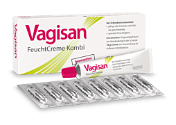 Vagisan Kombination Feuchtcreme 10g + Zäpfchen 8 Stück
