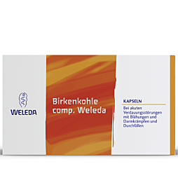 Birkenkohle comp. Kapseln Weleda 20 Stück