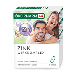 Ökopharm 44 ZINK Wirkkomplex Kapseln 30 Stück