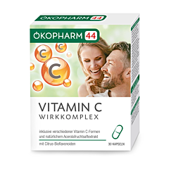 &Ouml;kopharm 44 VITAMIN C Wirkkomplex Kapseln 30 St&uuml;ck