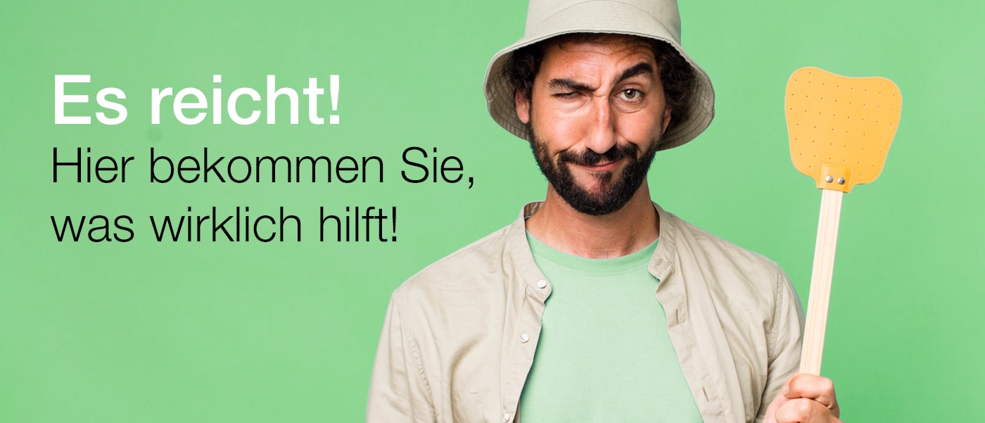 Es reicht! Hier bekommen Sie was wirklich gegen Insektenstiche hilft